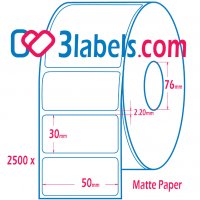 3labels Етикети на ролка за цветни инкджет принтери - Epson, Afinia, Trojan inkjet, снимка 11 - Консумативи за принтери - 38218549
