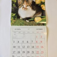 Стенен календар 2011 Котки, снимка 14 - Други - 38776717