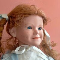 Порцеланова кукла Elke Hutchens 1988 43 см, снимка 5 - Колекции - 37574499