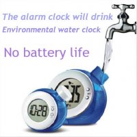1408 Часовник работещ с вода, снимка 6 - Други стоки за дома - 30898145