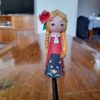 Стара сувенирна кукла #39, снимка 1 - Други ценни предмети - 31802687