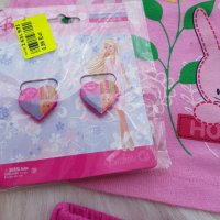 Лот блузка, пола и две ластичета за коса Барби размер 80см.  , снимка 4 - Комплекти за бебе - 29309494