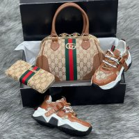 Дамски спортни обувки портфейл и чанта Gucci код 182, снимка 1 - Дамски ежедневни обувки - 33753845