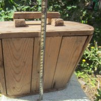 стар дървен калъп за плетене на кошници, снимка 6 - Други ценни предмети - 29838545