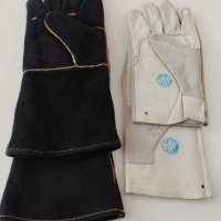 Велурени ръкавици XXL за заварчици,майстори., снимка 1 - Ръкавици - 44511044