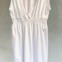 Бяла рокля BROADWAY,100% comfortable , снимка 7 - Рокли - 37271936