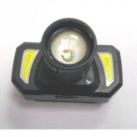 LED фенер BAILONG, влагоустойчив за глава, акумулаторни батериия 18650, 10W, снимка 3 - Къмпинг осветление - 31596072