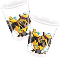 Трансформърс роботи Transformers 8 бр пластмасови чаши чашки парти рожден ден , снимка 1 - Чаши - 42815434