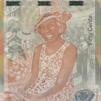 ½ долар 2019, Бахамски острови, снимка 2 - Нумизматика и бонистика - 34400115
