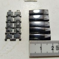 Керамични елементи за верижка за Rado Sintra със скелет от метални свързки, снимка 1 - Каишки за часовници - 42853324