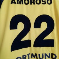 Borussia Dortmund Marcio Amoroso Vintage 2001/2002 оригинална футболна фланелка тениска Борусия, снимка 3 - Тениски - 37961321