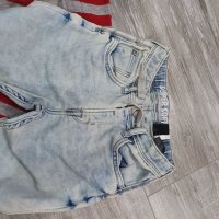 Дънки H&M и блузка с дълъг ръкав , снимка 2 - Детски панталони и дънки - 39964996