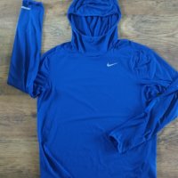 Nike Dri-Fit Element - страхотно мъжко горнище , снимка 7 - Спортни дрехи, екипи - 36908420