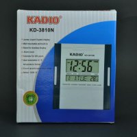 Голям настолно-стенен мултифункционален електронен часовник KADIO KD-3810N, снимка 5 - Друга електроника - 40006683