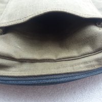 Военна брезентова малка чанта, снимка 2 - Екипировка - 40671000