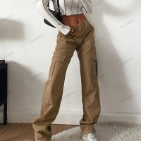 Дамски модни карго панталони, 2цвята - 023, снимка 2 - Панталони - 39686822