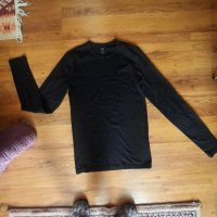 Черна блуза Hema S, снимка 5 - Блузи - 37650382