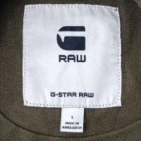 G-STAR RAW оригинална тениска L памучна фланелка, снимка 3 - Тениски - 44396284