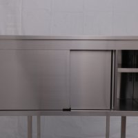 Стенен шкаф неръждаема стомана  CD21, снимка 5 - Обзавеждане за заведение - 31846861