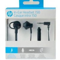 Слушалки с микрофон HP 150 Headset тапи черни Хендсфри Handsfree слушалки за телефон In-Earphones , снимка 5 - Слушалки, hands-free - 34921298