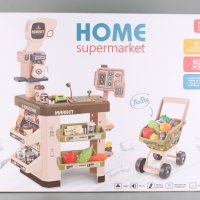 ✨Детски комплект супермаркет и количка за пазаруване, снимка 2 - Играчки за стая - 42087038