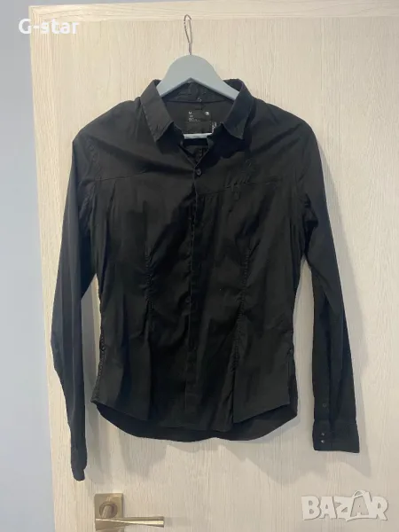 Черна дамска риза G-star, снимка 1