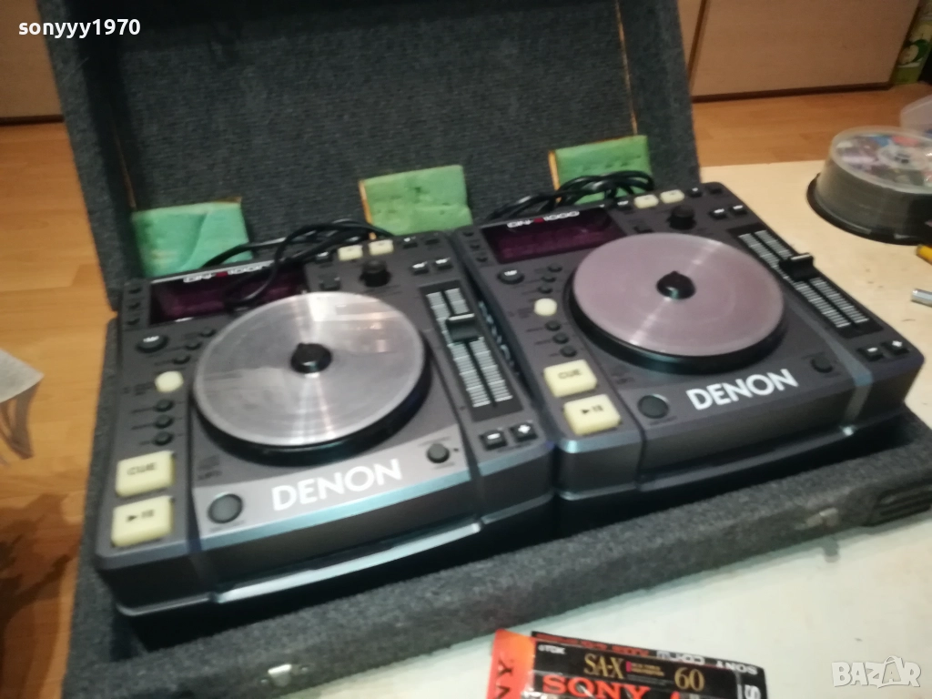 КУФАР С 2БР-DENON DN-S1000 MP3 CD PLAYER-MADE IN JAPAN 2011251800LCHERY1, снимка 1