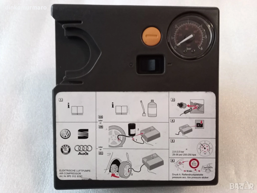 Компресор за гуми, снимка 1