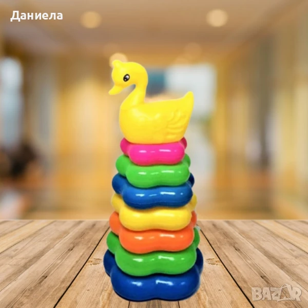 Цветен ринг за нареждане , снимка 1