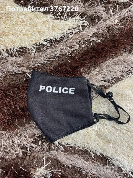 Предпазна маска за лице - “Police”, снимка 1