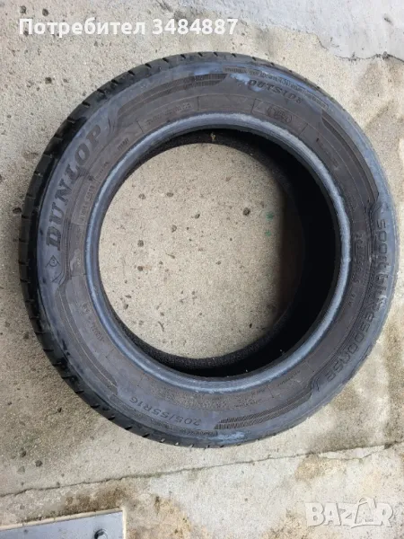 DUNLOP SPORT BLURESPONSE 205/55 R16 91W, снимка 1