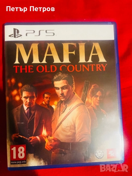 Игра за PS5 Mafia the old Country, снимка 1