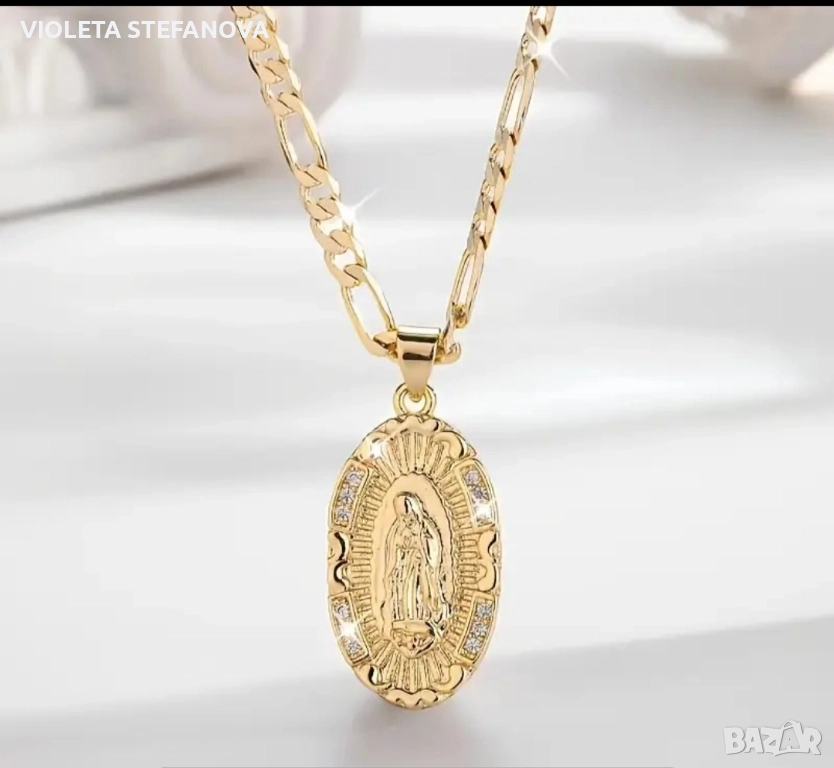 Дамски позлатени бижута от медицинска стомана , снимка 1