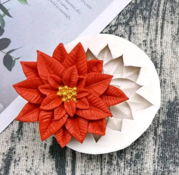 Молд коледна звезда , снимка 1