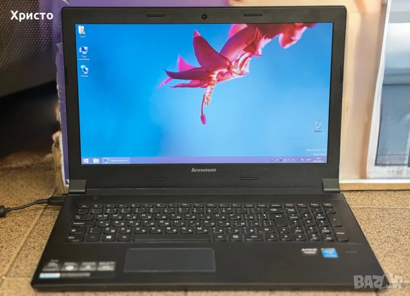 Лаптоп Lenovo IdeaPad B50, 15.6", Pentium 3558U 1.7 GHz, HD LED, 4GB, 1TB HDD, снимка 1