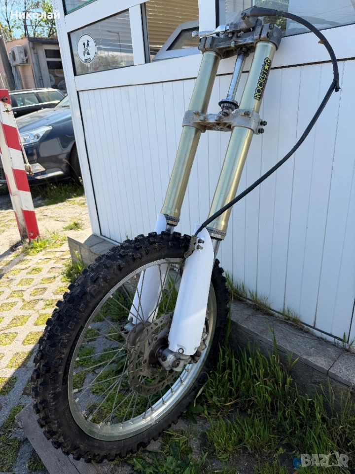 Предно окачване от Yamaha YZ Honda CRF Suzuki RMZ Kawasaki Ендуро Мотор Предница Колове Мотокрос, снимка 1