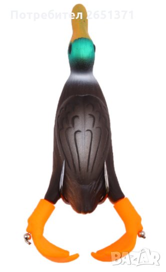 Гумено Пате за Хищна риба 9,5 см 12 гр, снимка 1