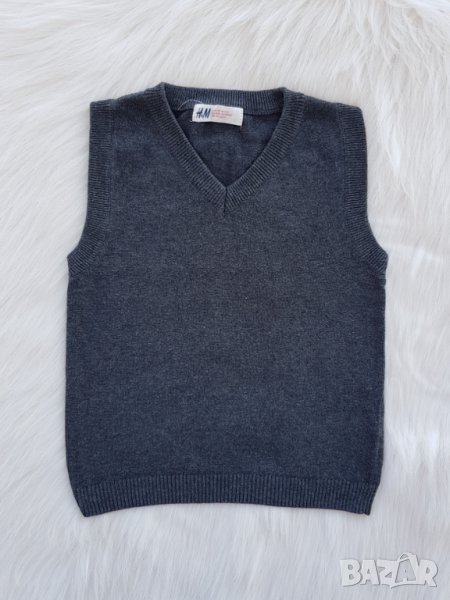 Пуловер без ръкав H&M 4-5 години, снимка 1