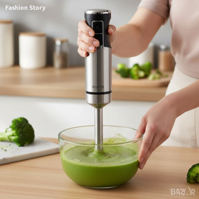 Пасатор Muhler MB-77S, 1000W, метален, снимка 1