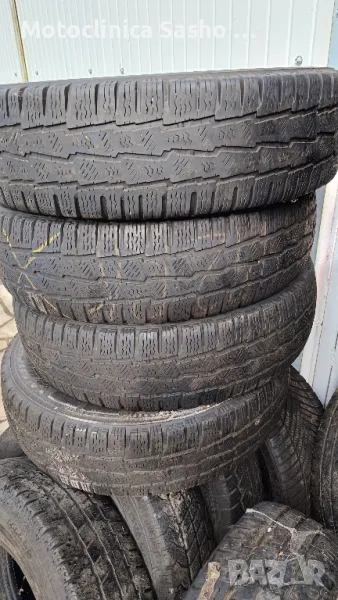 6 бр.Зимни Бусови гуми Michelin Agilis 185/75-16C, снимка 1