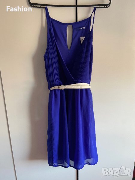 Дамска рокля- кралско синьо-TFNC London, снимка 1
