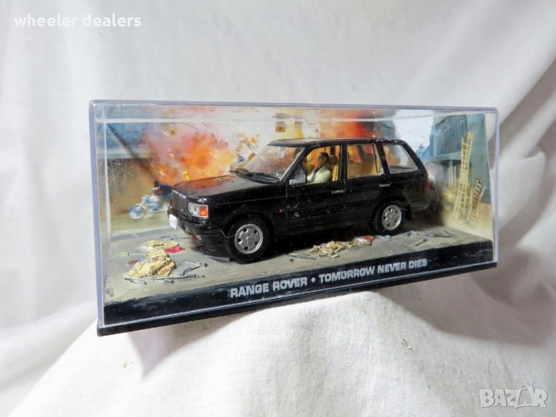 Метална количка JAMES BOND RANGE ROVER 1/43, снимка 1
