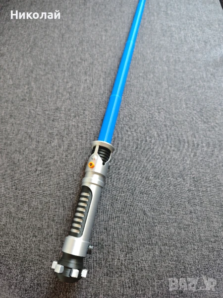 Светлинен меч на Obi Wan Kenobi Lightsaber StarWars Cosplay Comic Con, снимка 1