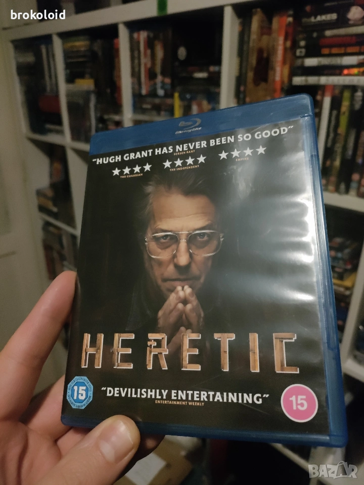 LONGLEGS, Heretic blu ray блу рей Никълъс Кейдж Хю Грант ужаси , снимка 1