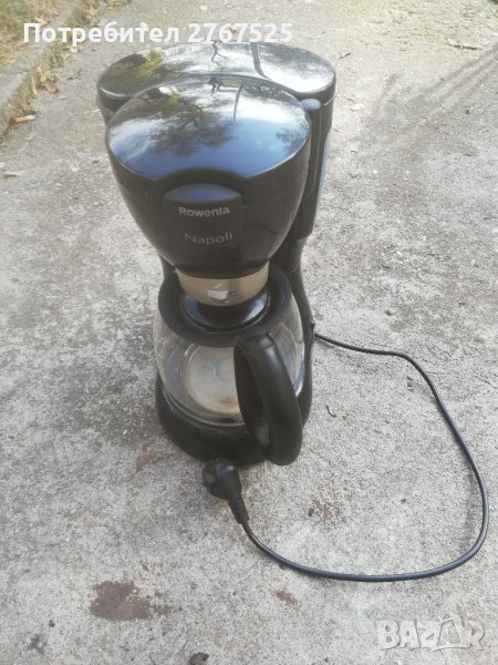 Rowerta CG 133 Napoli line Шварц кафемашина с филтър, снимка 1