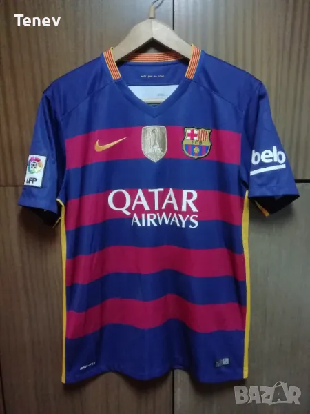 Barcelona Nike 2015/2016 оригинална тениска фланелка Барселона размер L, снимка 1