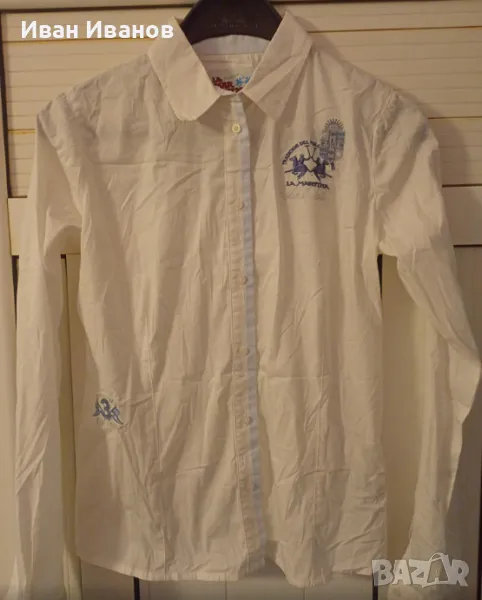 Оригинална детска риза La Martina - размер 170, снимка 1