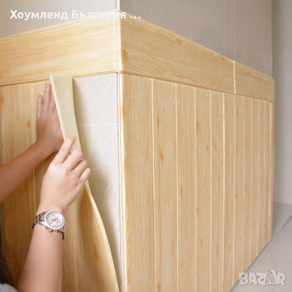 3D стикери за декориране на стена тип дърво бреза - 70 х 70 см, снимка 1