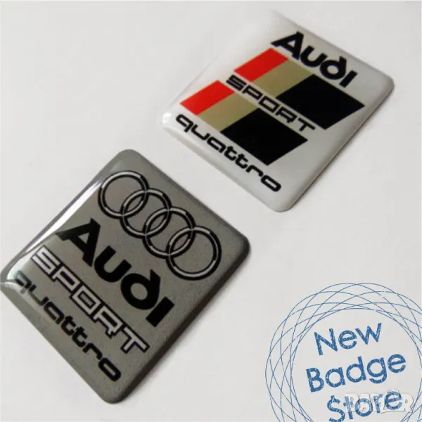 AUDI Sport Quattro емблема за волан, снимка 1