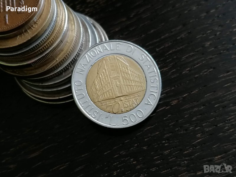Монета - Италия - 500 лири (юбилейна) | 1996г., снимка 1